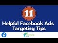 11 Helpful Facebook Ads Targeting Tips - How to Build Effective Facebook Ads Audiences