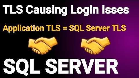 SQL Server TLS Issues || SQL Server SSL Issues || SQL Server Certificate Issues || SQL Server