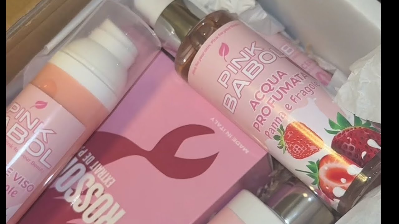 UNBOXING PINK BABOL 🍬🩷 - YouTube
