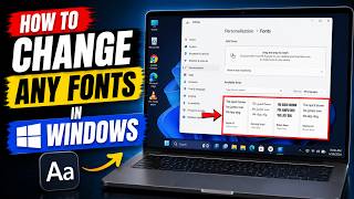 How to Change Any Fonts in Windows 10 (Step by Step Guide)