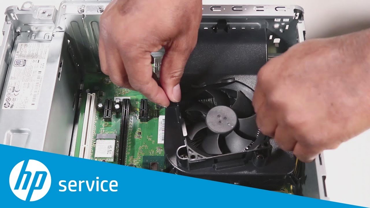 how to change wifi password How to Replace the Fan Duct | HP Desktop Pro, Pro A G2, and 190-0000 PC