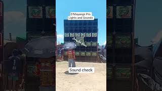 D'Mayangs Pro Lights and Sounds in final sound check 6th Bakbakan sa Talongonan 2026