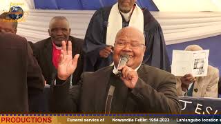 "Izulu lavuleka" a song by bhuti Mlo Macozoma.