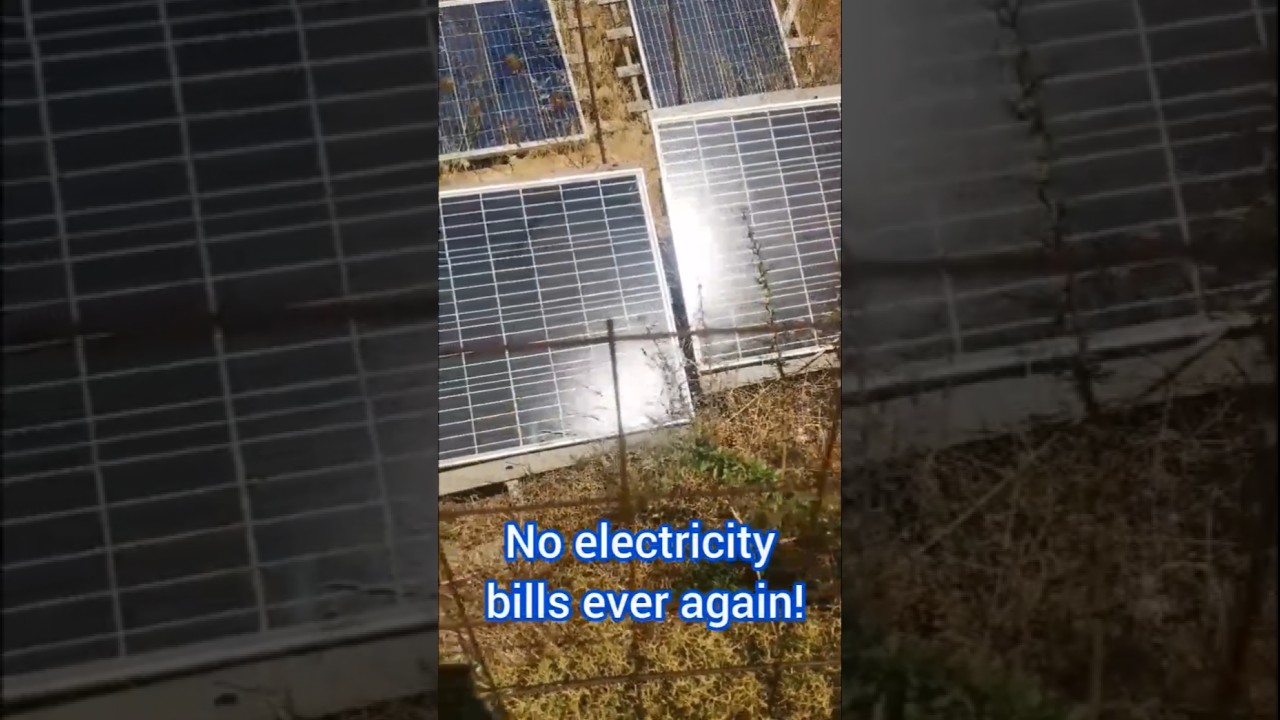 Energy Independence with Solar Panels 🌞⚡ 