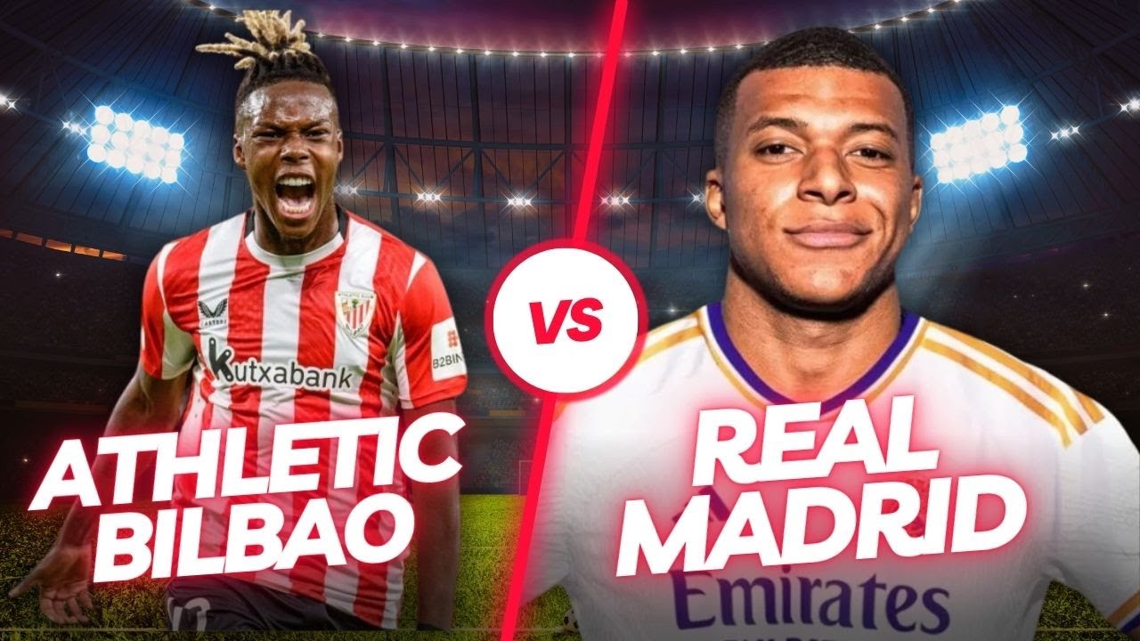 ATHLETIC BILBAO vs REAL MADRID PARTIDO EN DIRECTO || LA LIGA ONLINE ...