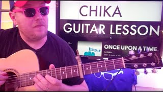 How To Play Cinderella Pt. 2 Guitar Chika Easy Guitar Tutorial Beginner Lesson Easy Chords
