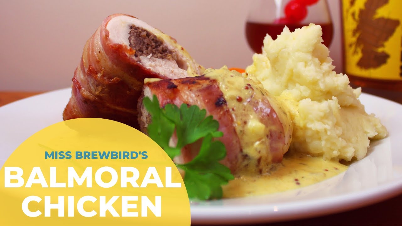 Balmoral Chicken & A Sweet Manhattan Cocktail Scottish Recipe