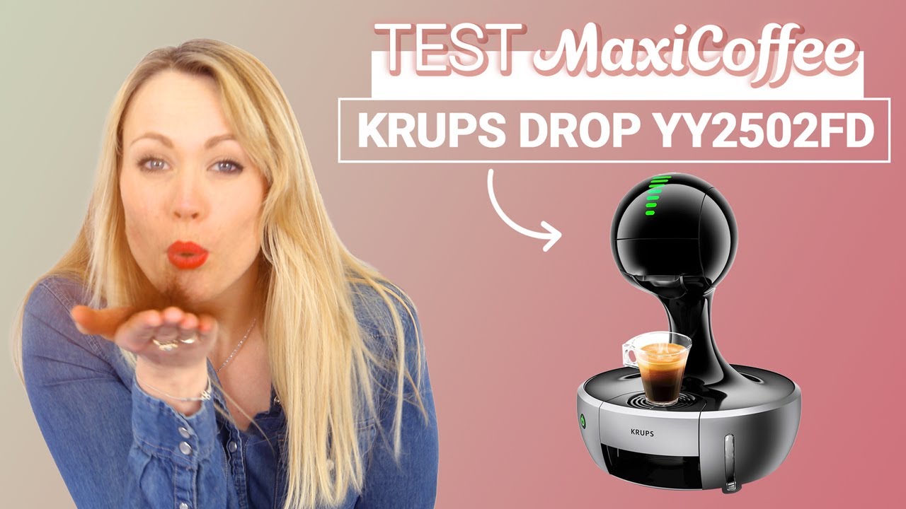 DOLCE GUSTO DROP | Machine à capsule Krups | Le Test MaxiCoffee - YouTube