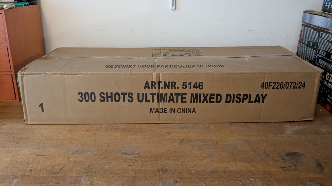 300 Shots Ultimate Mixed Display - Magnum