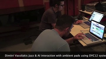 Jazz Improvisation & AI interaction keyboard ambient pads and vocoder