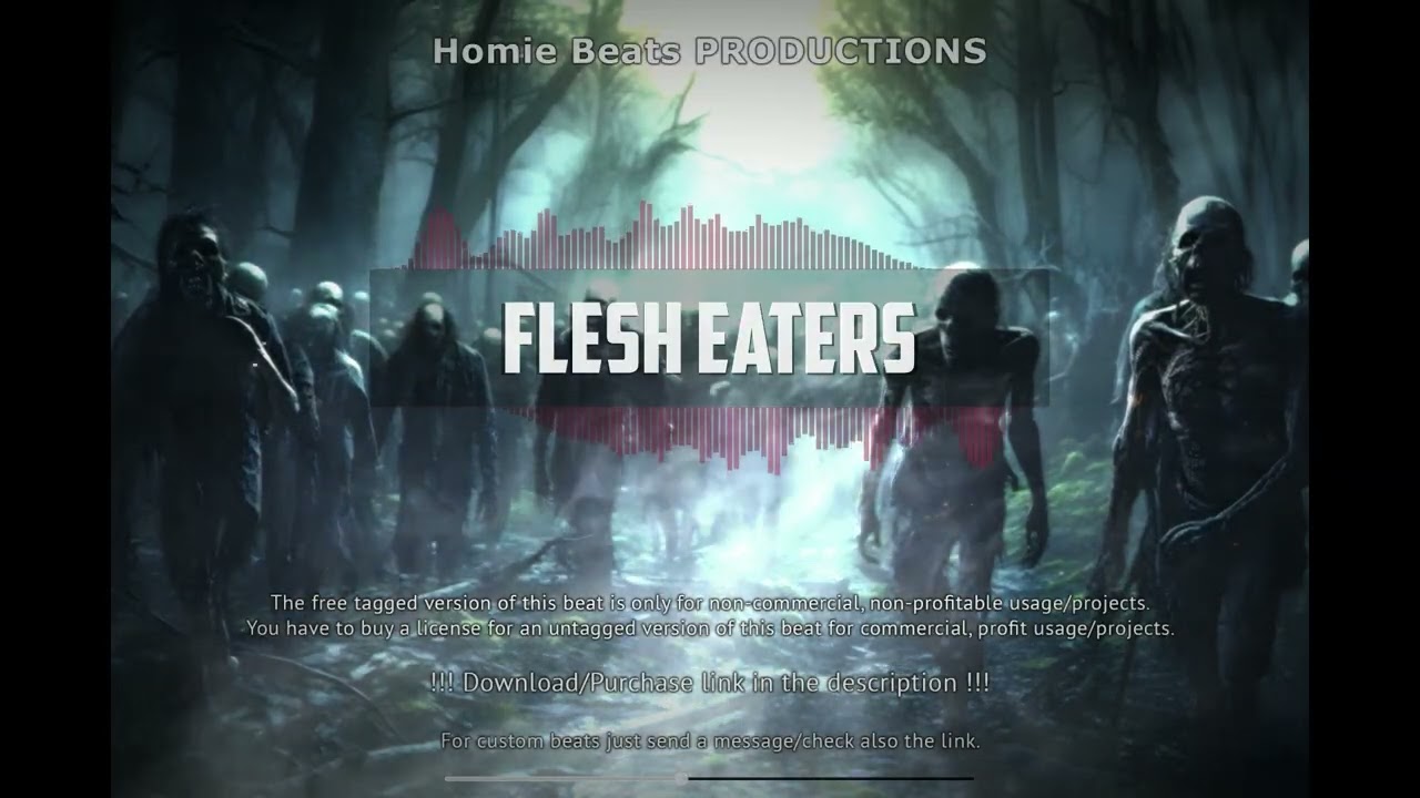 Dark Horror Zombie Type Beat (Horrorcore / Dark Memphis Beat)