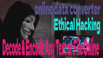 Easily Decode & Encode Any Text or File Online 100% Free