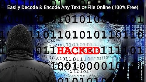 Easily Decode & Encode Any Text or File Online 100% Free