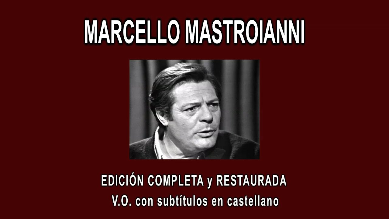 MARCELLO MASTROIANNI A FONDO - EDICIÓN COMPLETA y RESTAURADA. V.O. con subtítulos en castellano