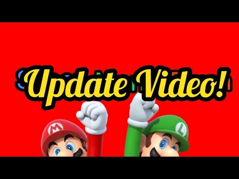 Update Video (Please watch) - Hello this is an update video. I am going to restart the Super Mario Plush series all the way back to the beginning so you can know the full history.