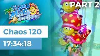 Super Mario Sunshine Chaos Edition 120 Shine (100%) Speedrun - 17:34:18 | Part 2/3