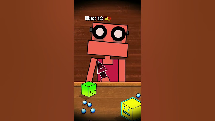 Cube tired to escape from Zolguroth | Geometry Dash animation #shorts #gd10  #geometrydash2