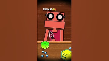 Thumbnail of Cube tired to escape from Zolguroth | Geometry Dash animation #shorts #gd10  #geometrydash2