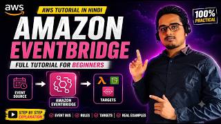 Amazon EventBridge Tutorial in Hindi | AWS EventBridge Beginner Guide | AWS Hindi Tutorial Part 16