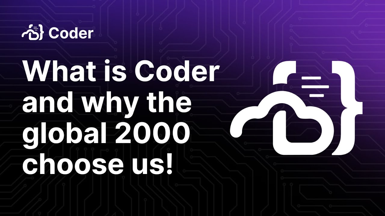 What is Coder and why the Global 2000 choose us! - YouTube