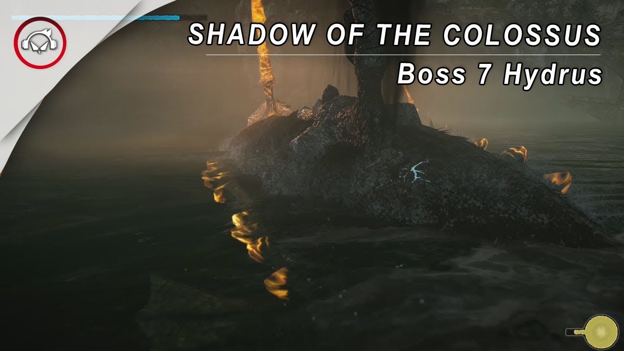 Miniatura do vídeo SHADOW OF THE COLOSSUS - BOSS 7 HYDRUS @1080p (30ᶠᵖˢ) FULL HD ✔ PT-BR