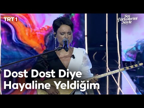 İlke Yıldız - Dost Dost Diye Hayaline Yeldiğim - Sen Türkülerini Söyle 20. Bölüm @trt1