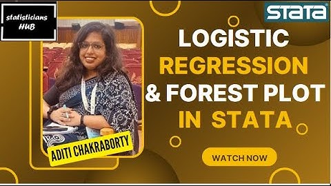 A Step-by-Step Guide to Mastering Logistic Regression & Forest Plots in STATA