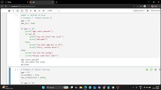 Episode 3 |  Conditionals if, else, elif, nested if else | Utkars singh