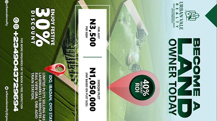 Affordable Estate  Land for Sale in Ibadan | Ubranvale Realty