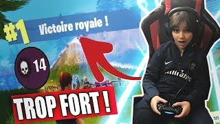 OMAR 11 ANS GROS TOURNOI SOLO SUR FORTNITE BATTLE ROYALE !