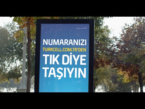 Numaranızı Tık Diye Turkcell E Taşıyın