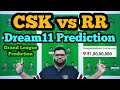 Che vs rr dream11 predictioncsk vs rr dream11 predictionche vs rr dream11 team