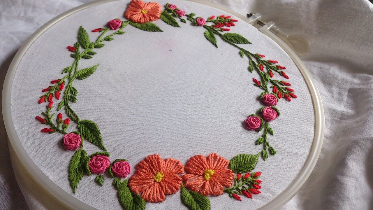 Featured image of post Flower Vintage Hand Embroidery Patterns / The flowers should be carefully shaded, and the veinings should be worked before.