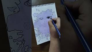 Sri krishna drawing with Ujala 🦚❤#art #explore #srikrishna #ujala #love #trending #shorts