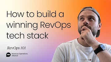How to build a winning revenue operations tech stack