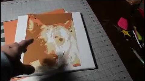 Pt2 Making a multi layer 3D image in SCAL4 & Brother ScanNCut Jen Blausey