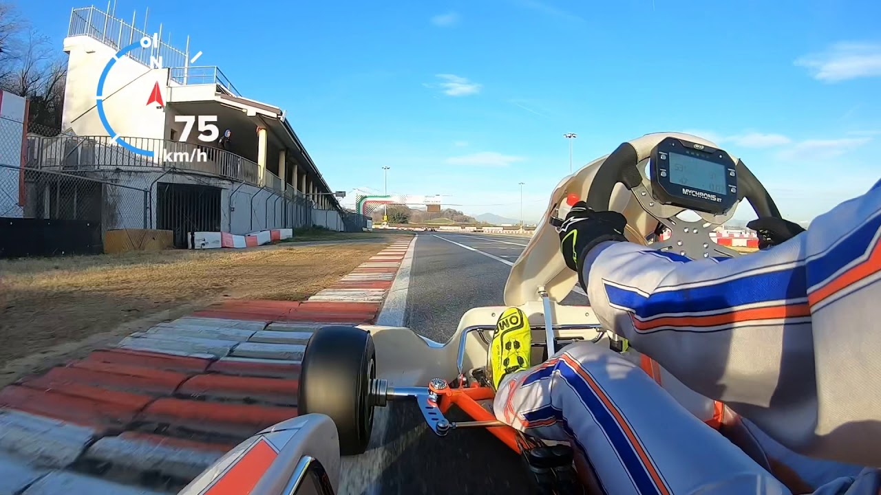 Onboard South Garda Karting OKJ Ekaterina Luescher