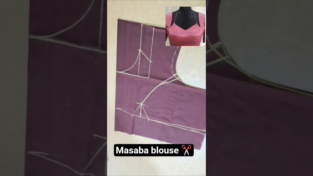 Masaba blouse cutting easy way 