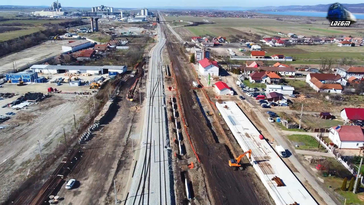 Stadiul Lucrărilor de Modernizare și Electrificare în Gara Aleșd - 27 Februarie 2026