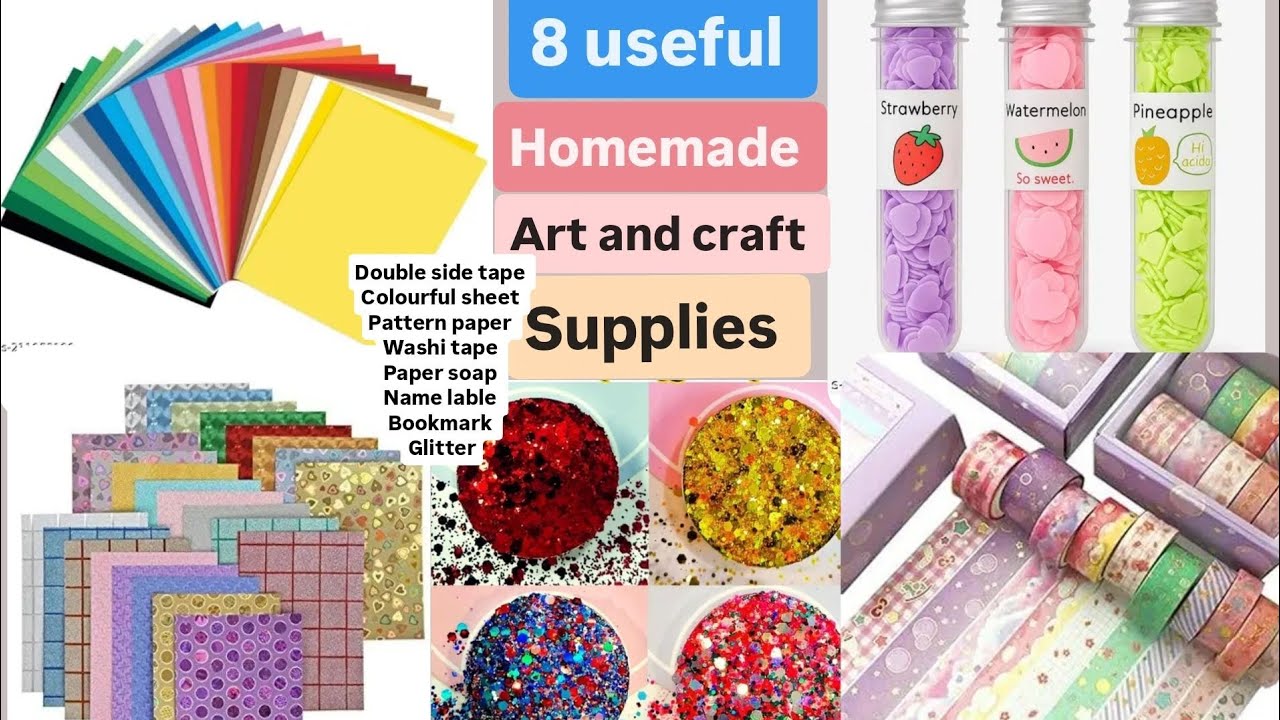 Homemade stationery items 💗🎀 