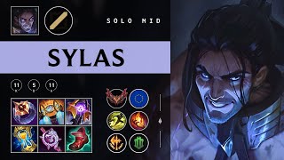 Sylas Mid vs Katarina - EUW Grandmaster Patch 25.24