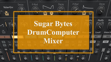 Sugar Bytes DrumComputer - Tutorial Part 2: Mixer