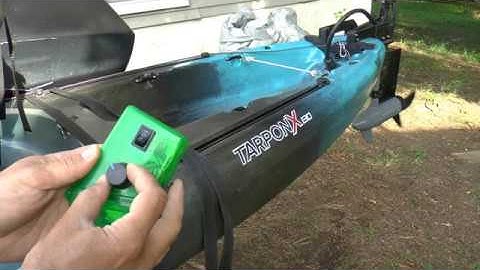 Battery monitor / ammeter / voltmeter for kayak battery / motor testing