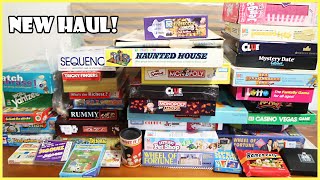 More New Board Games for our HUGE Collection! Board Game Haul January 2021 | Board Game Night