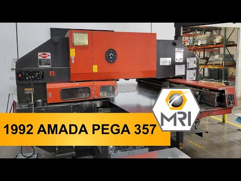 1992 AMADA PEGA 357 CNC TURRET PUNCH