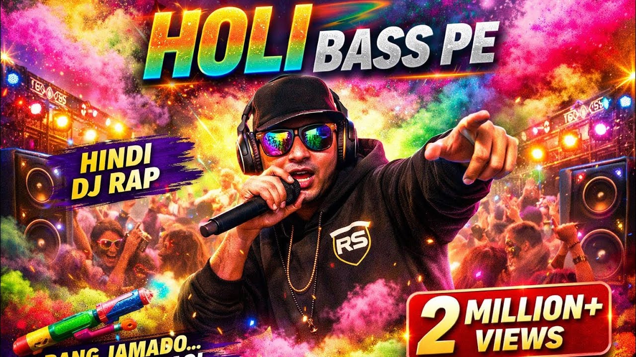 Holi Bass Pe 🔥 | R.S Studio | Hindi DJ Rap 2026 | Ultimate Holi Banger