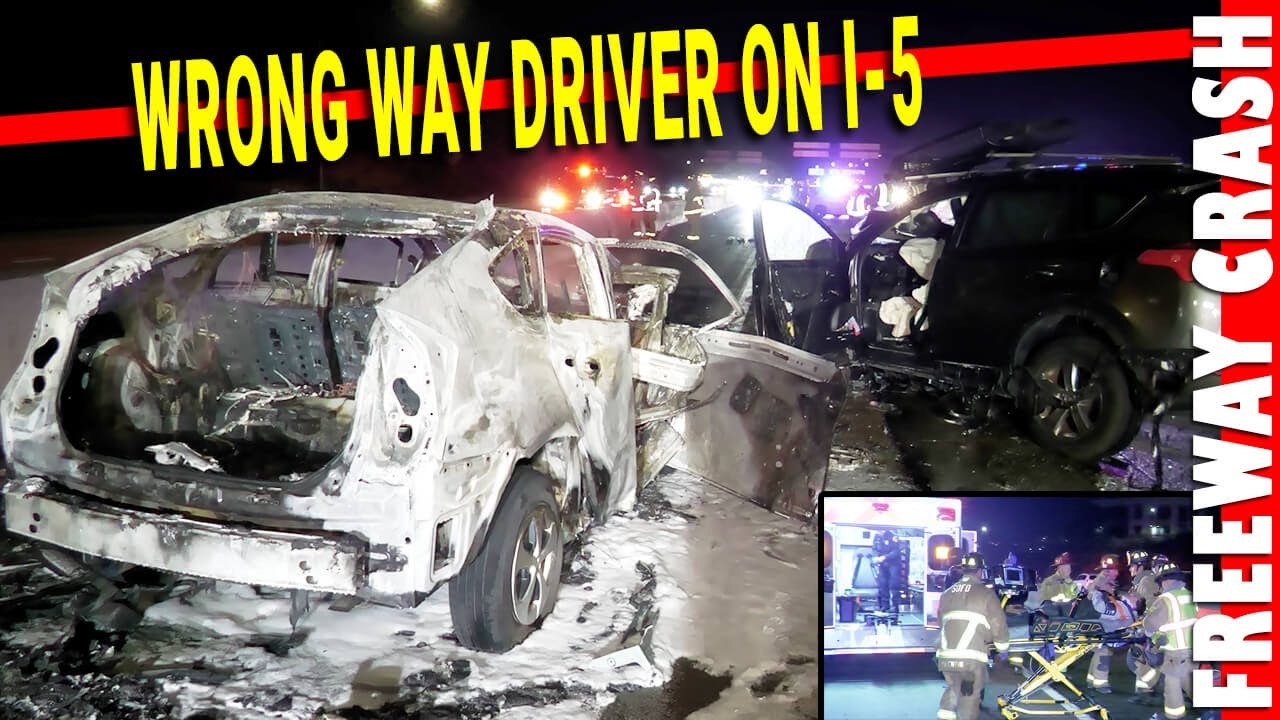 Wrong Way Driver In Fiery Freeway Rollover Crash, 2 Victims | Carmel ...