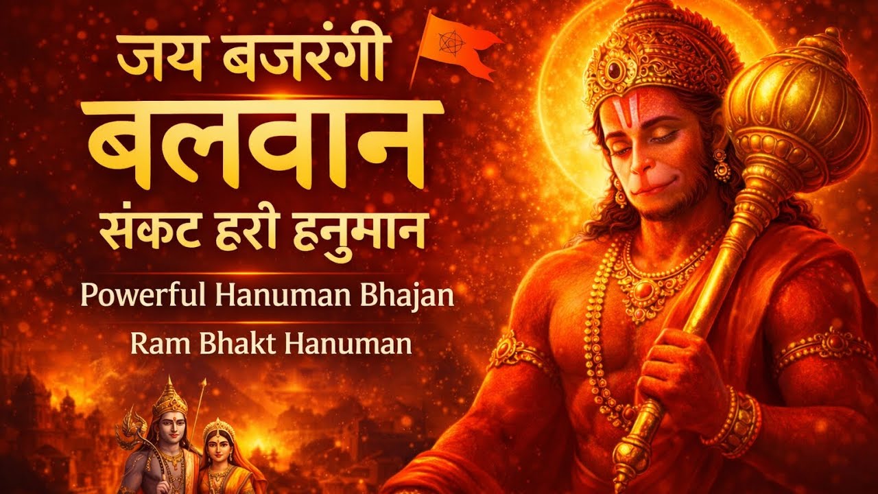 Jay Bajrangi Balwaan | Sankat Haro Hanuman | Powerful Hanuman Bhajan | Ram Bhakt Hanuman  