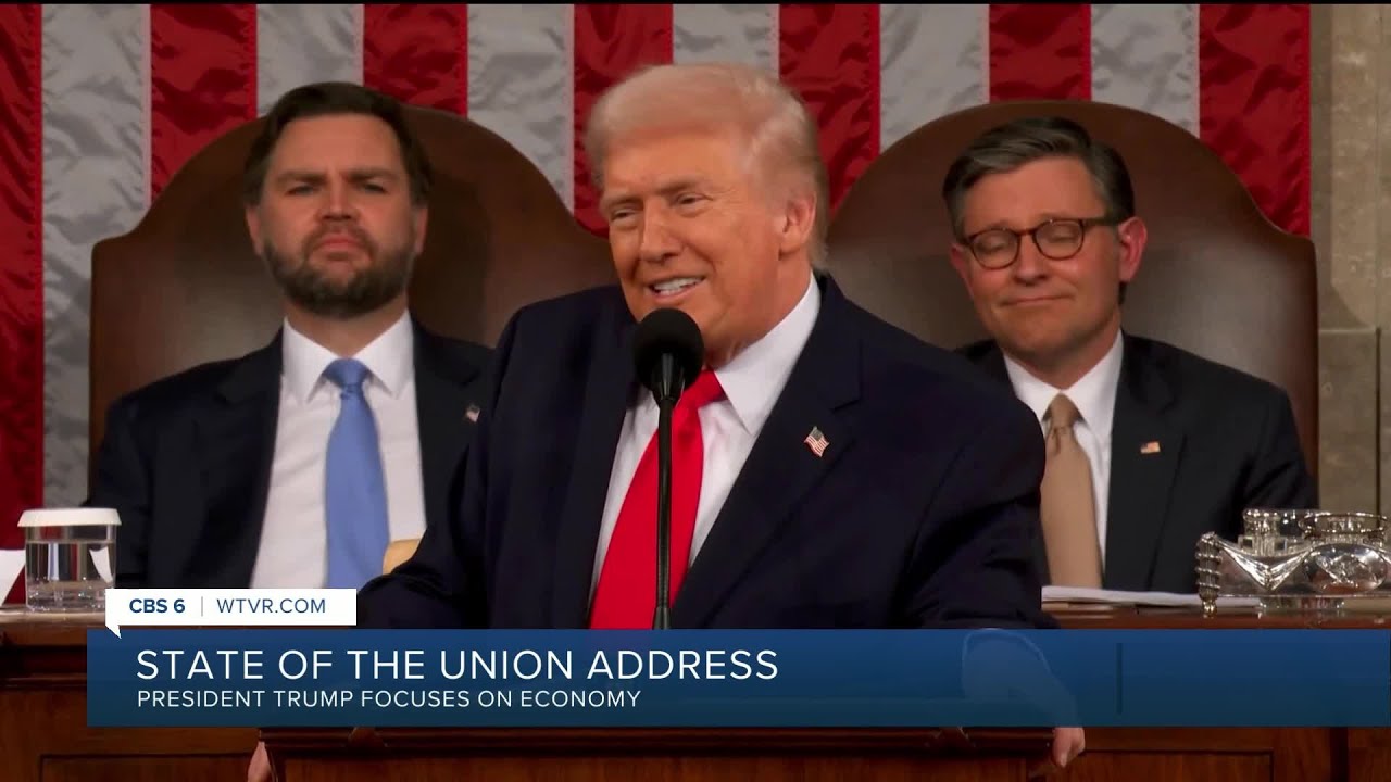 Trump's State of the Union address puts focus on tariffs, immigration and foreign policies