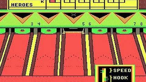 DOS - 10th Frame Bowling (1986, Access Software)